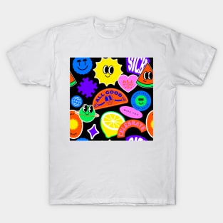 retro pattern T-Shirt